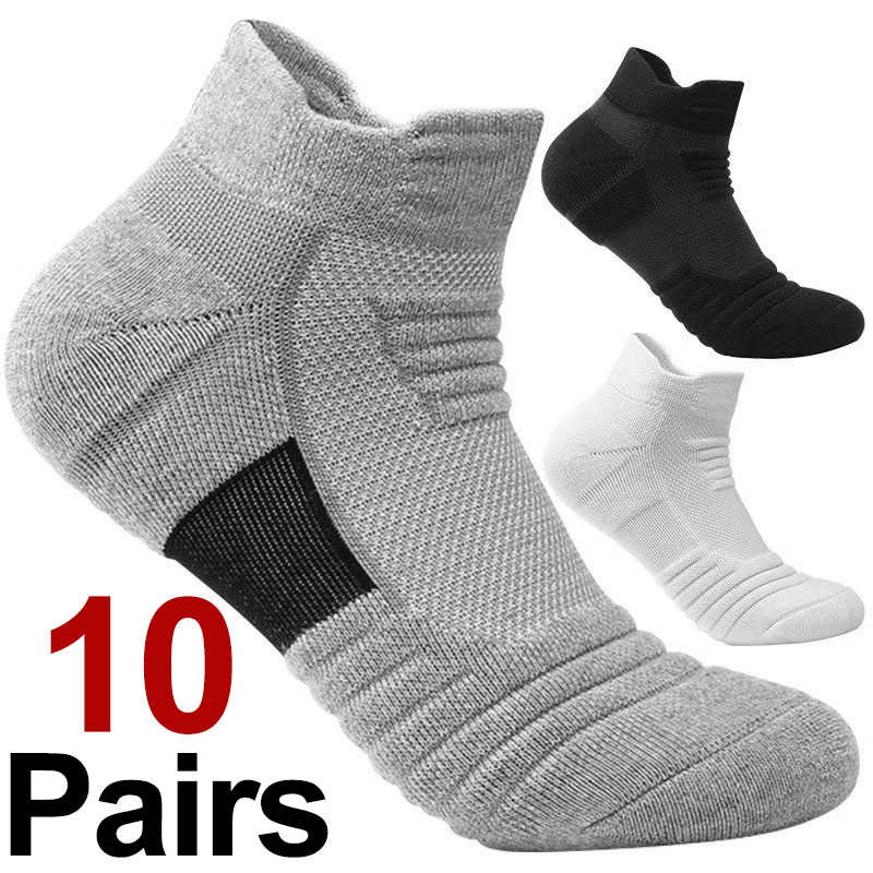 Sports Socks - 10 Pasang Kaus Kaki Olahraga Rajutan