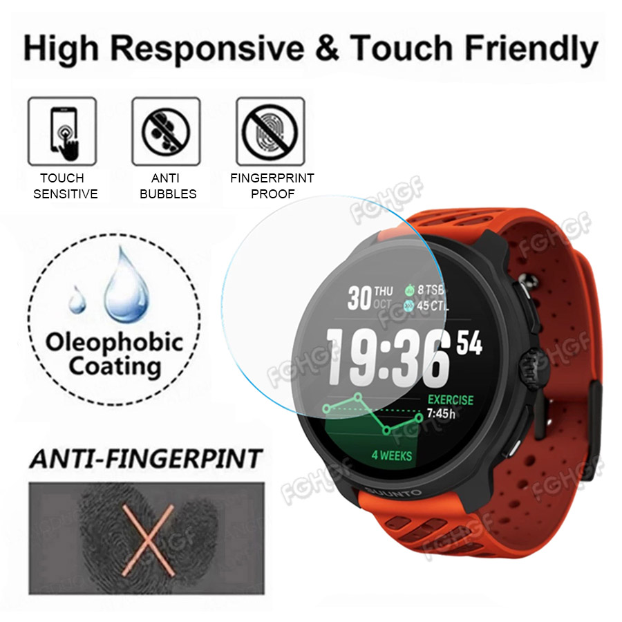 Running Watch - Pelindung Film Pelindung Kaca Tempered untuk