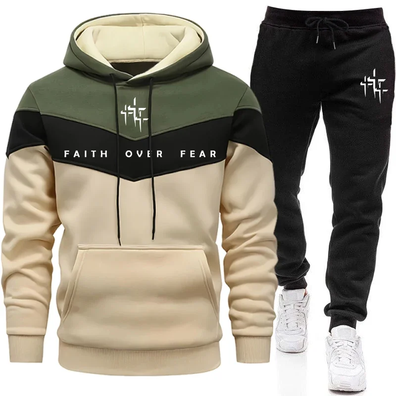 Faith Over Fear Setelan Olahra - Joggers Pants ulasan dan harga