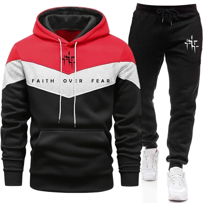 Faith Over Fear Setelan Olahra - Joggers Pants ulasan dan harga