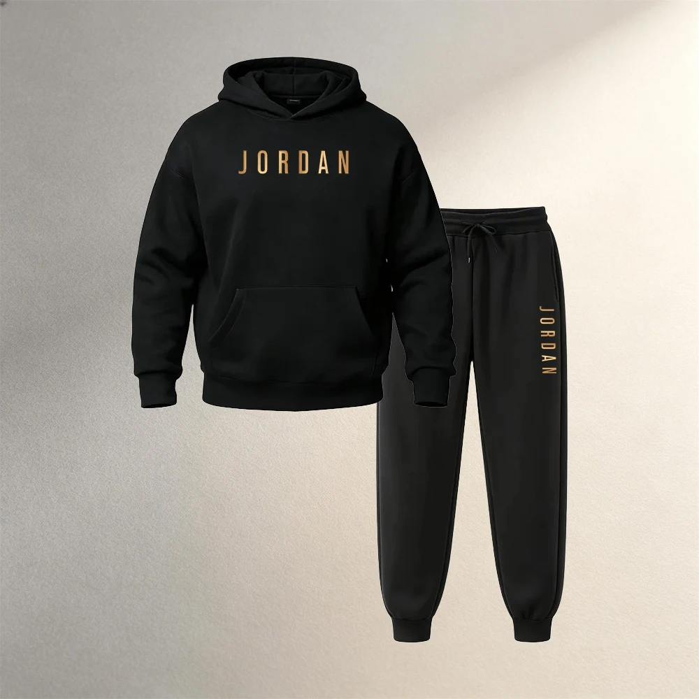 Pakaian Pria 2 Potong Hoodie P - Joggers Pants ulasan dan harga
