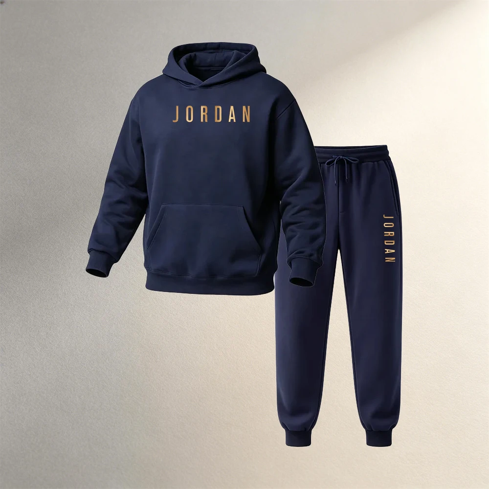 Pakaian Pria 2 Potong Hoodie P - Joggers Pants ulasan dan harga