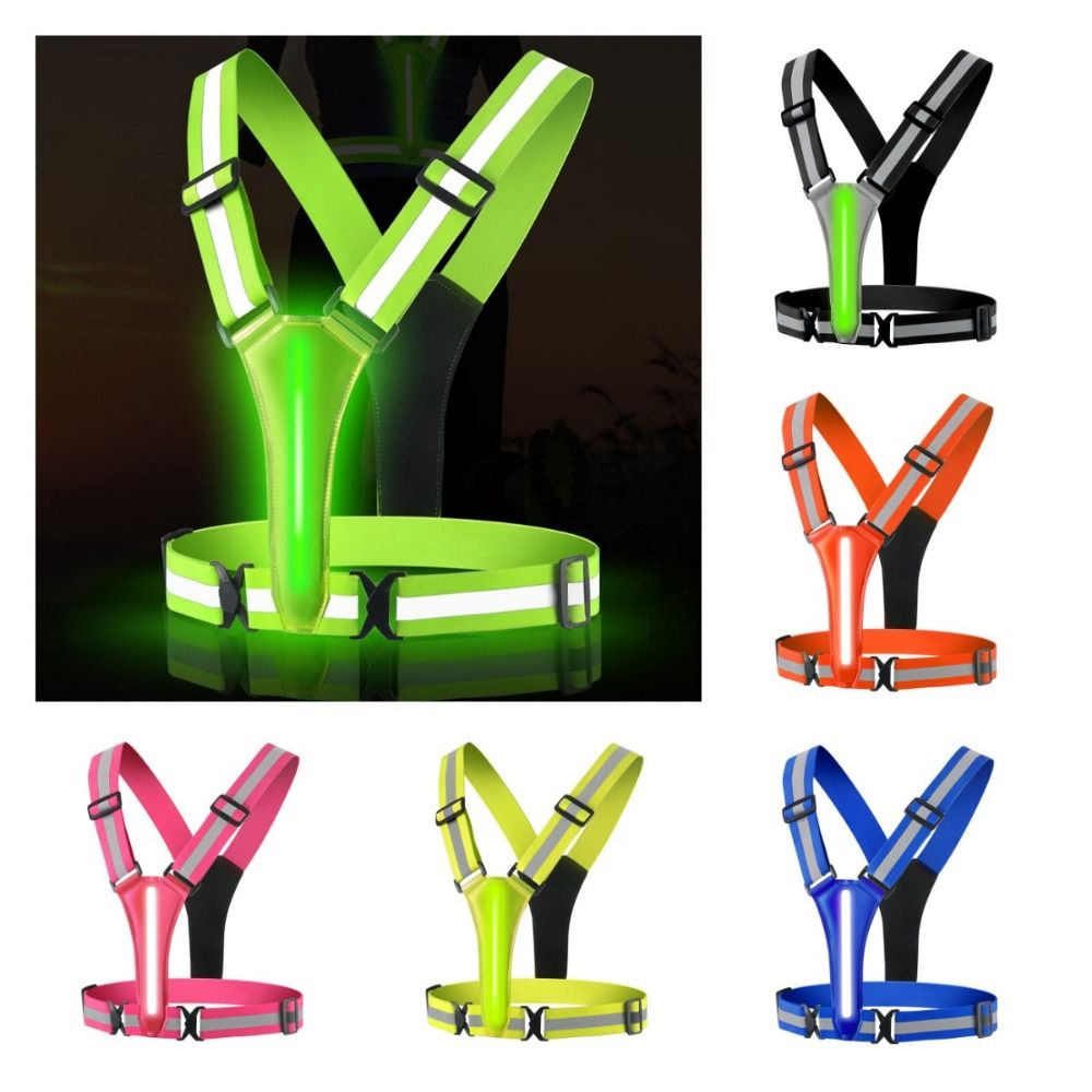 Rompi Reflektif LED yang Dapat - Running Visibility Gear ulasan dan harga