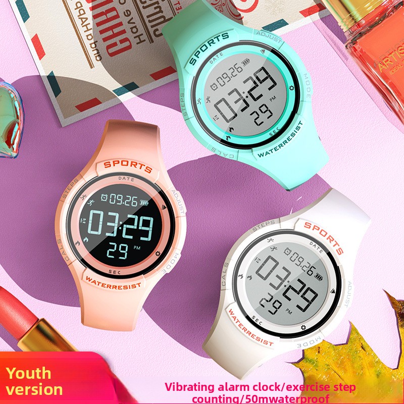 Jam Tangan LED Silikon Tahan A - Running Watch ulasan dan harga