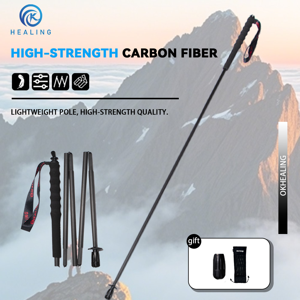 OKHEALING 110g Tongkat Trekkin - Trekking Pole Carbon ulasan dan harga