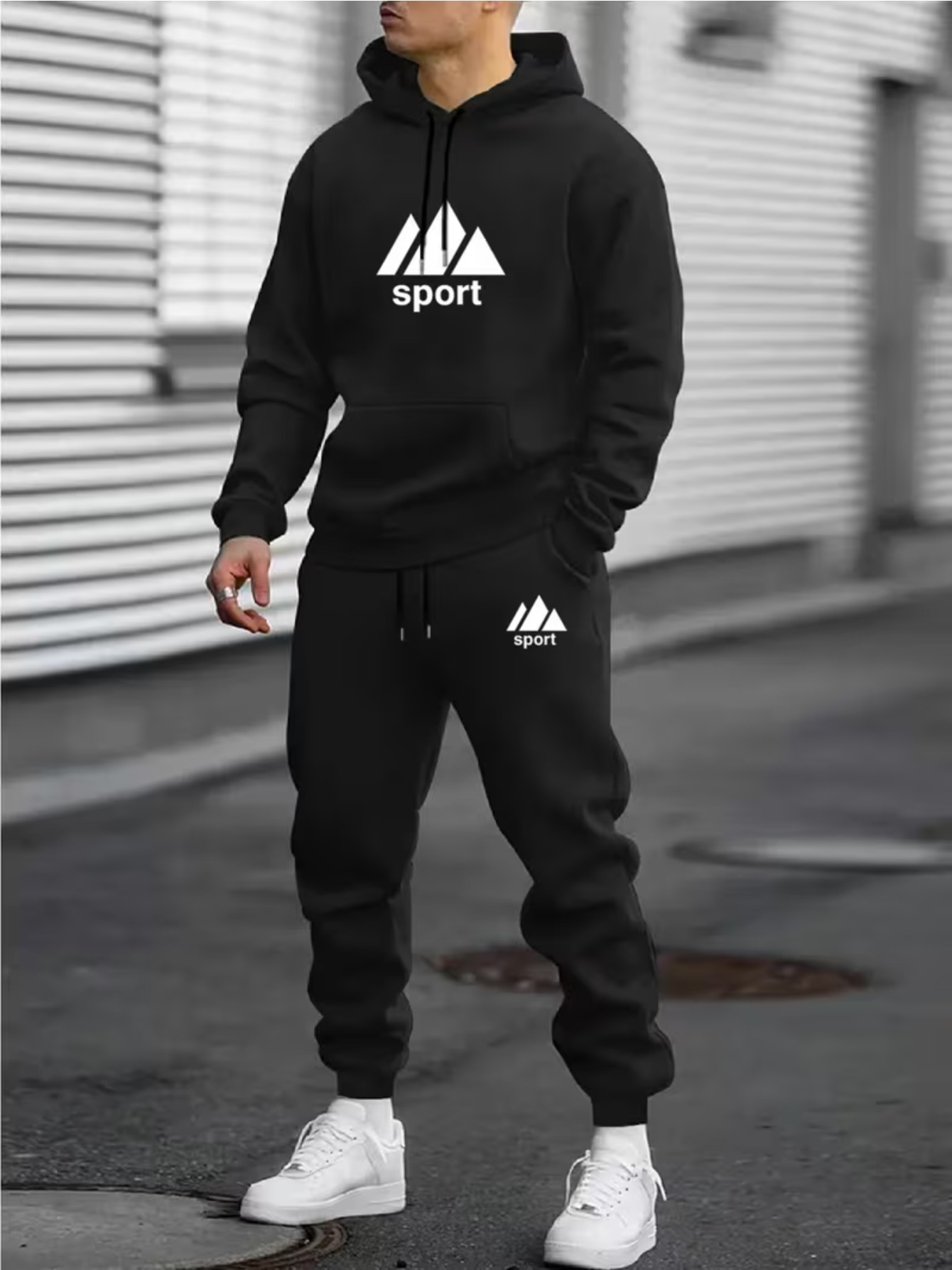 Setelan Olahraga Pria 2-Potong - Joggers Pants ulasan dan harga
