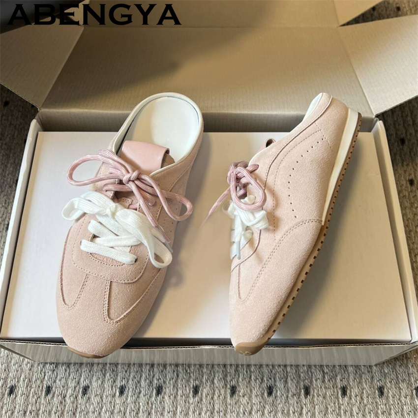 Sandal Datar Kasual Wanita den - Running Shoes Women ulasan dan harga