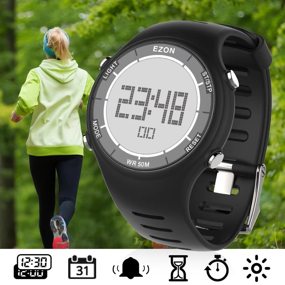 EZON Jam Tangan Olahraga Digit - Running Watch ulasan dan harga