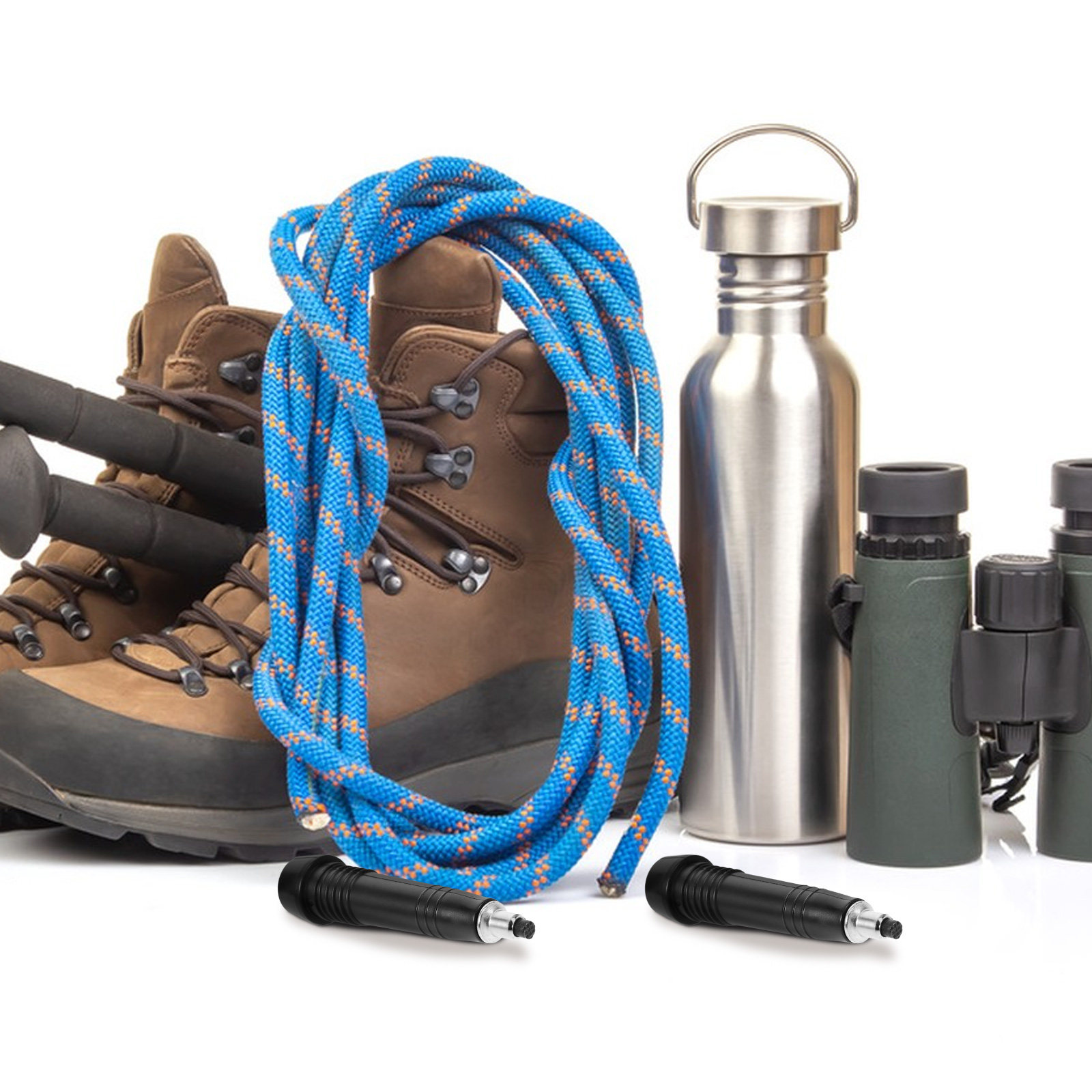 2 buah ujung tongkat pendaki y - Trekking Pole Carbon ulasan dan harga