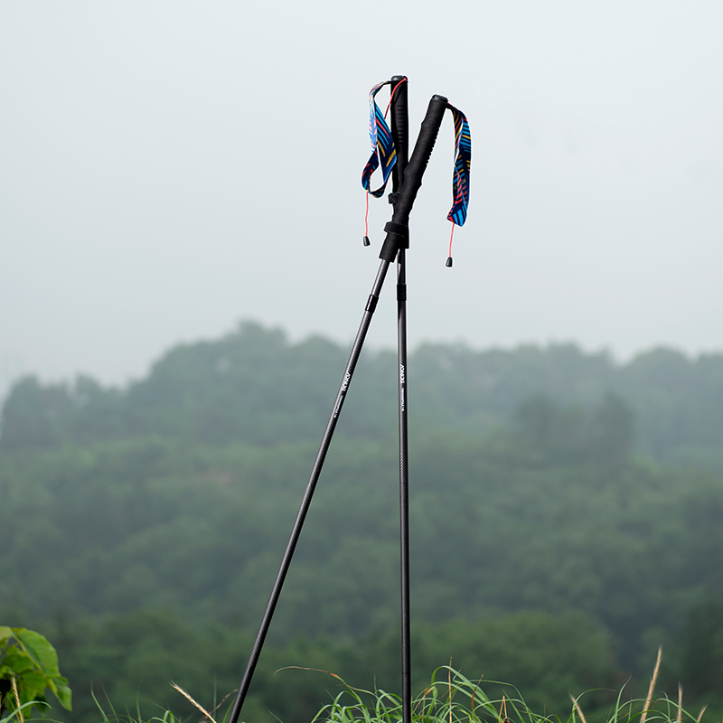 2 Buah AONIJIE Tiang Hiking Li - Trekking Pole Carbon ulasan dan harga