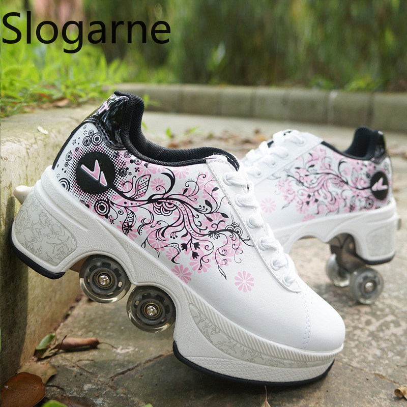 Sepatu Roda Deformasi 4 Roda W - Running Shoes Women ulasan dan harga