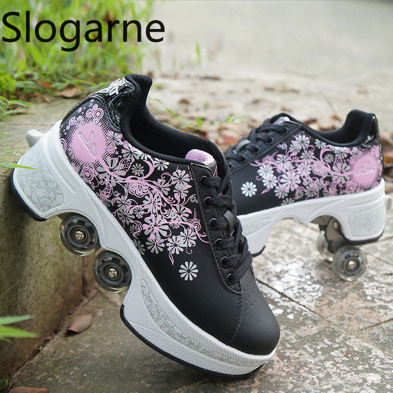 Sepatu Roda Deformasi 4 Roda W - Running Shoes Women ulasan dan harga