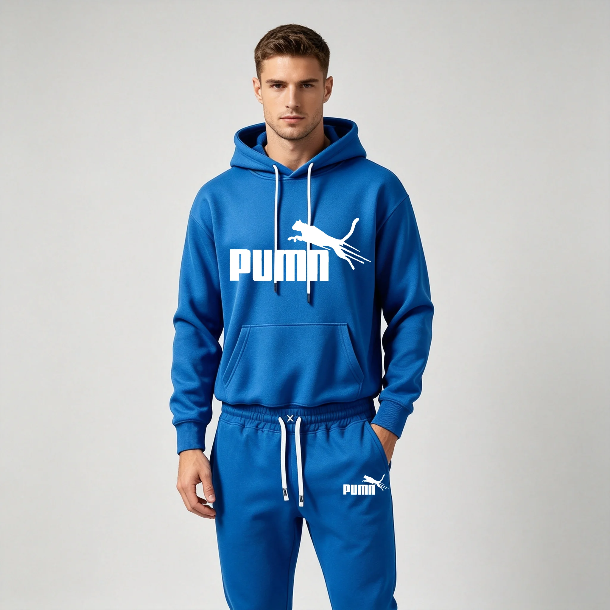 Setelan Olahraga Pria, Hoodie  - Joggers Pants ulasan dan harga