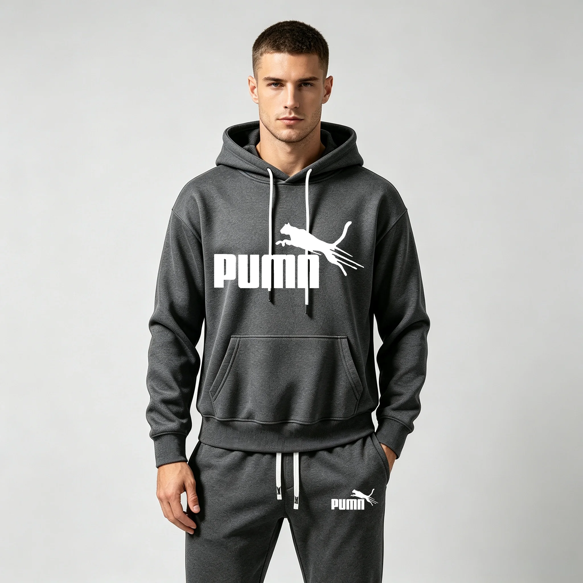 Setelan Olahraga Pria, Hoodie  - Joggers Pants ulasan dan harga