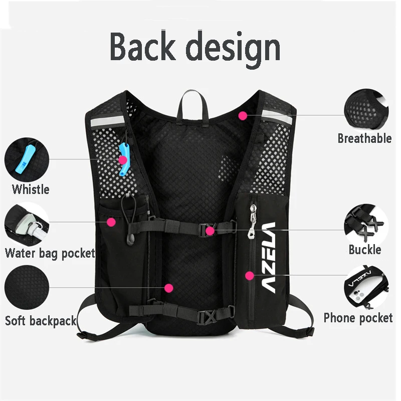 5L rompi hidrasi lari ransel r - Hydration Vest ulasan dan harga