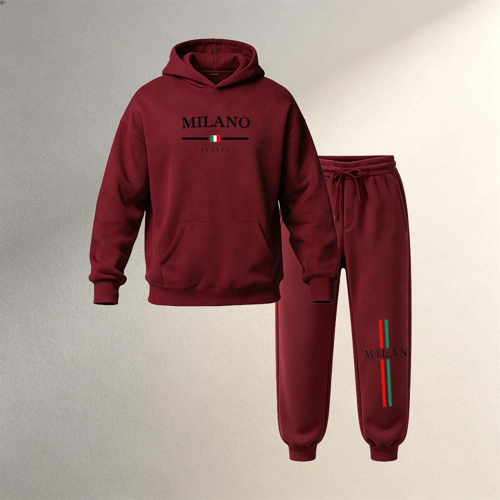Setelan Hoodie Pakaian Pria 2  - Joggers Pants ulasan dan harga